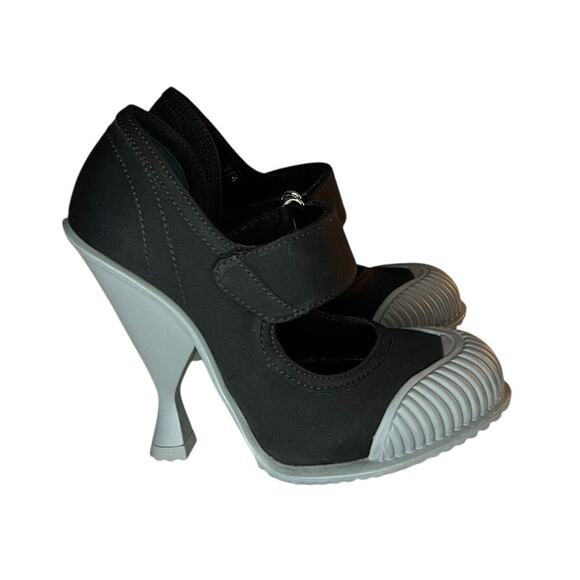 Prada Gabardine Velcro Pumps 36.5 - Picture 1 of 6